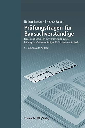 Prüfungsfragen für Bausachverständige