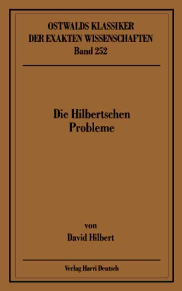 Die Hibertschen Probleme