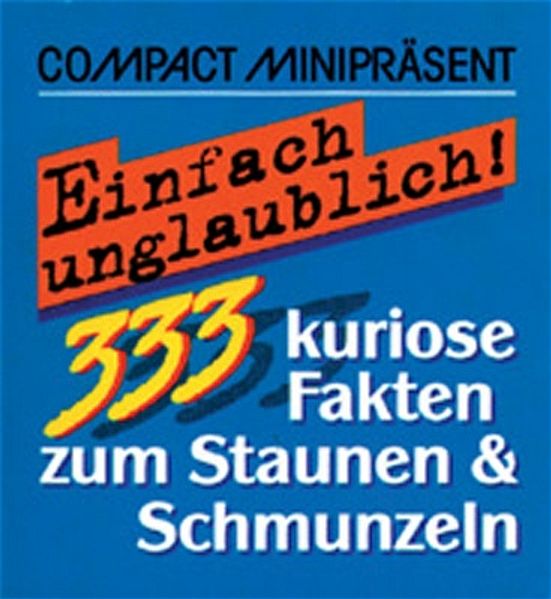 Einfach unglaublich!