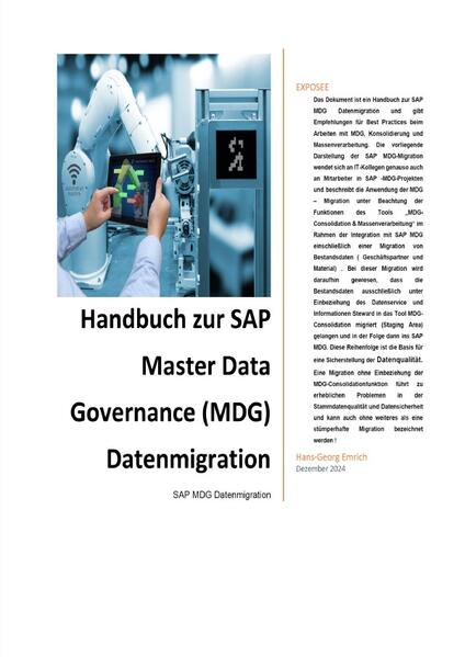 Handbuch zu SAP Master Data Governance – Datenmigration