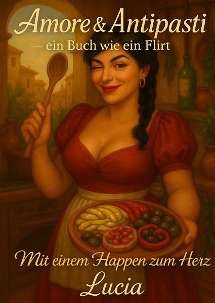 Amore & Antipasti - ein Buch wie ein Flirt .Mit einem Happen zum Herz