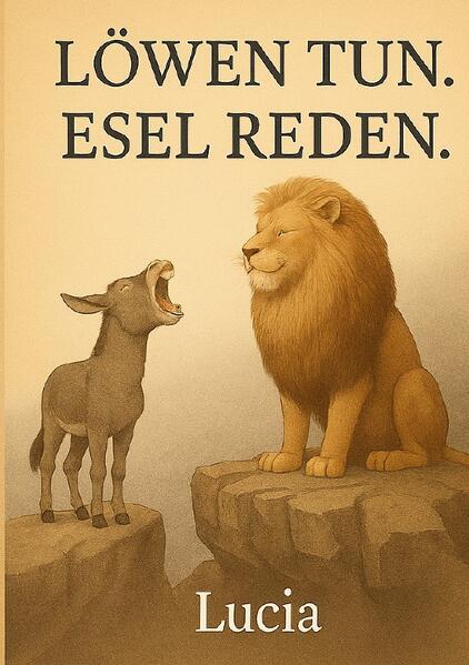 Löwen tun. Esel reden.