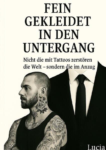 FEIN GEKLEIDET IN DEN UNTERGANG Nicht die mit Tattoos zerstören die Welt - sondern die im Anzug