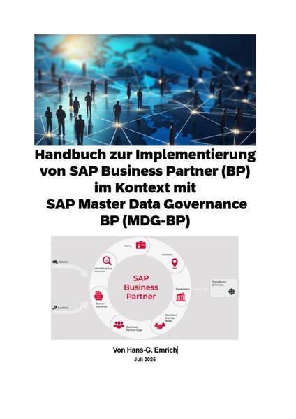 Handbuch zur Implementierung von SAP Business Partner (BP) im Kontext mit SAP Master Data Governance BP (MDG-BP)