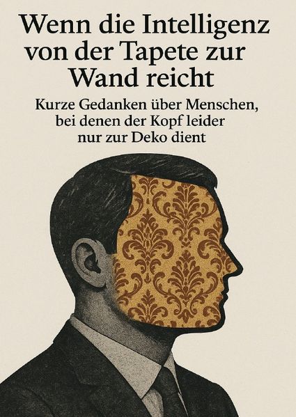 Wenn die Intelligenz von der Tapete zur Wand reicht Kurze Gedanken über Menschen, bei denen der Kopf leider nur zur Deko dient