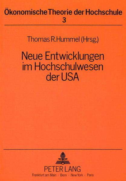 Neue Entwicklungen im Hochschulwesen der USA