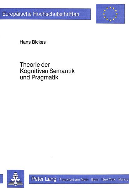 Theorie der kognitiven Semantik und Pragmatik