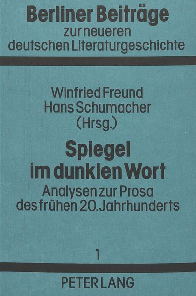 Spiegel im dunklen Wort