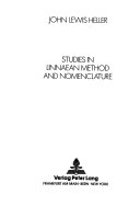 Studies in Linnaean Method and Nomenclature