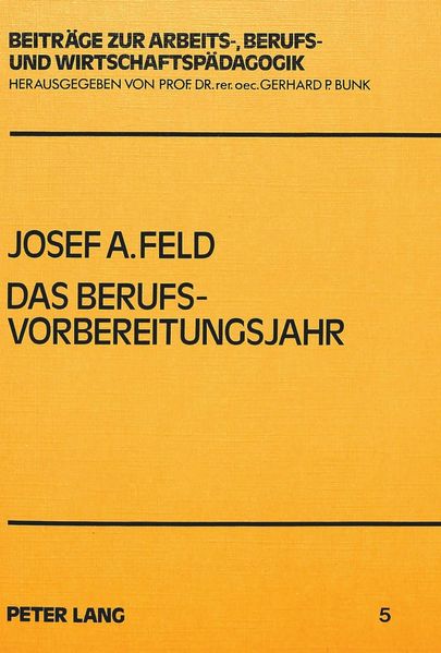 Das Berufsvorbereitungsjahr
