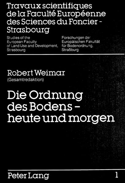 Die Ordnung des Bodens - heute und morgen