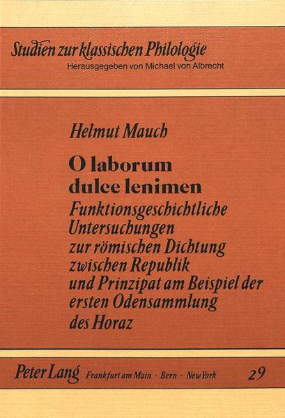 O laborum dulce lenimen