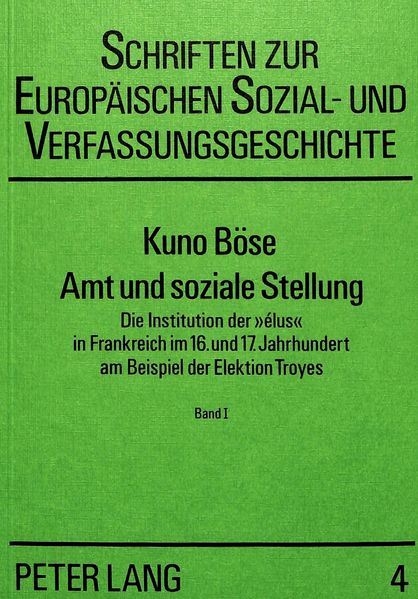 Amt und soziale Stellung