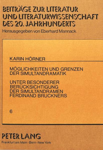 Möglichkeiten und Grenzen der Simultandramatik