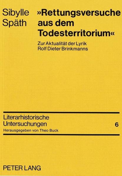 Rettungsversuche aus dem Todesterritorium