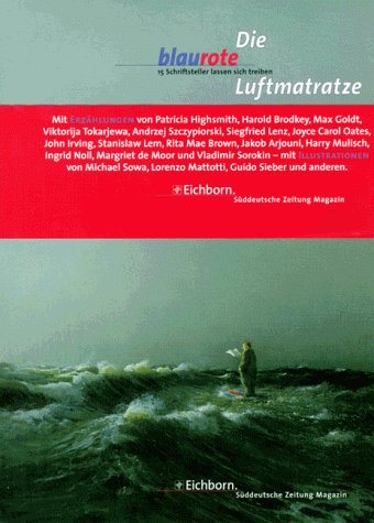 Die blaurote Luftmatratze