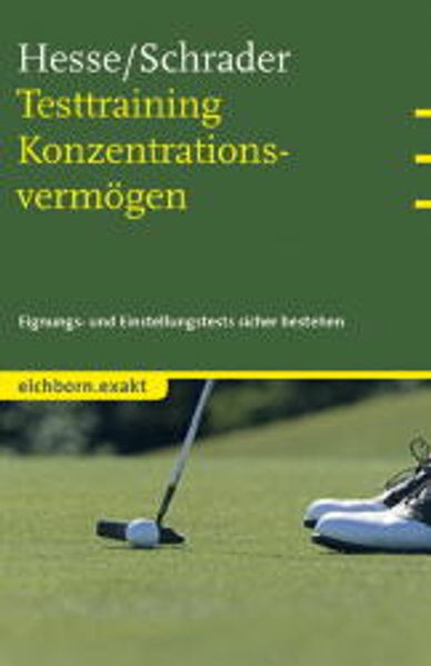 Testtraining Konzentrationsvermögen