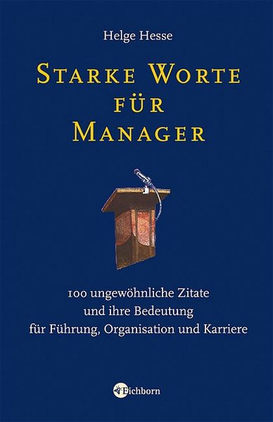 Starke Worte für Manager