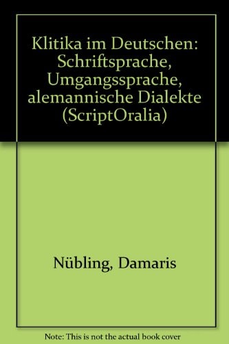 Klitika im Deutschen