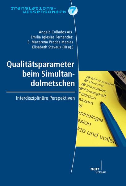 Qualitätsparameter beim Simultandolmetschen
