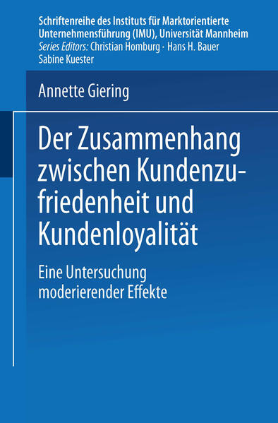 Der Zusammenhang zwischen Kundenzufriedenheit und Kundenloyalität