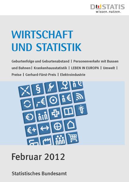 Wirtschaft und Statistik, Februar 2012