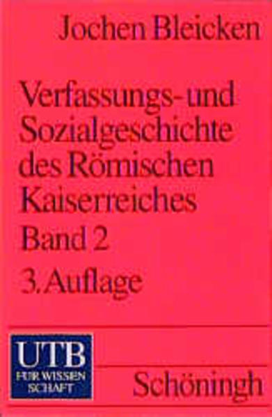 Verfassungs- und Sozialgeschichte des Römischen Kaiserreiches