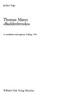 Thomas Mann: "Buddenbrooks"