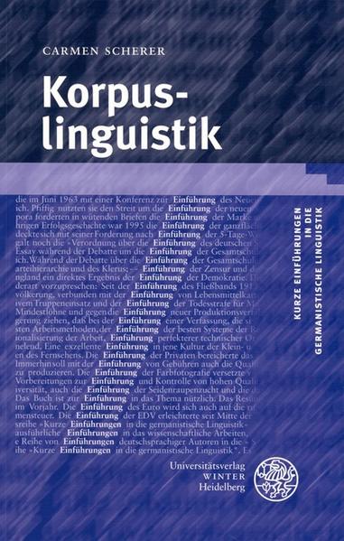 Korpuslinguistik