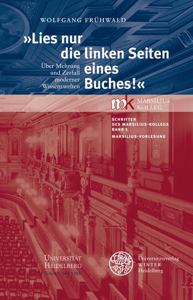 'Lies nur die linken Seiten eines Buches!'