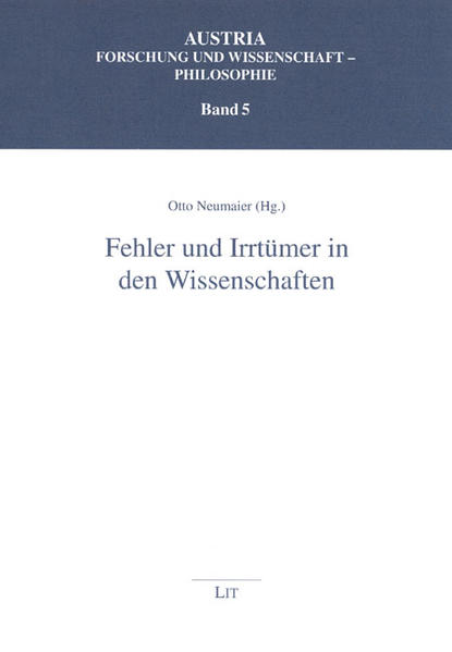 Fehler und Irrtümer in den Wissenschaften