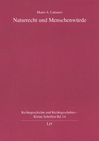 Naturrecht und Würde