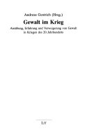 Gewalt im Krieg