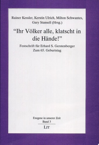 Ihr Völker alle, klatscht in die Hände!