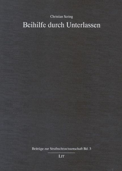 Beihilfe durch Unterlassen