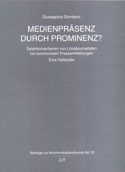 Medienpräsenz durch Prominenz?