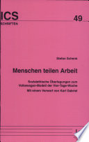Menschen teilen Arbeit