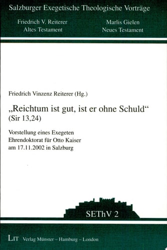 Ehrendoktorat für Otto Kaiser