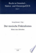 Der russische Föderalismus