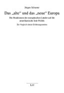 Das "alte" und das "neue" Europa