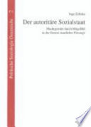 Der autoritäre Sozialstaat