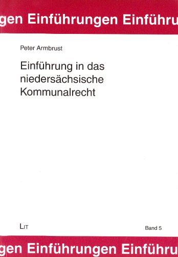 Einführung in das niedersächsische Kommunalrecht