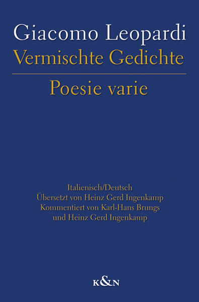 Vermischte Gedichte Poesie varie