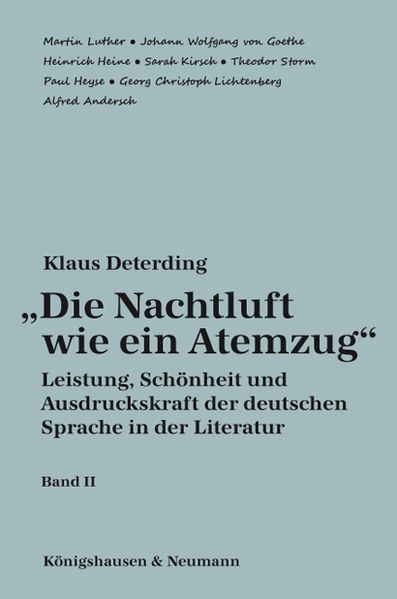 „Die Nachtluft wie ein Atemzug“