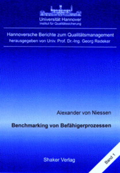 Benchmarking von Befähigerprozessen