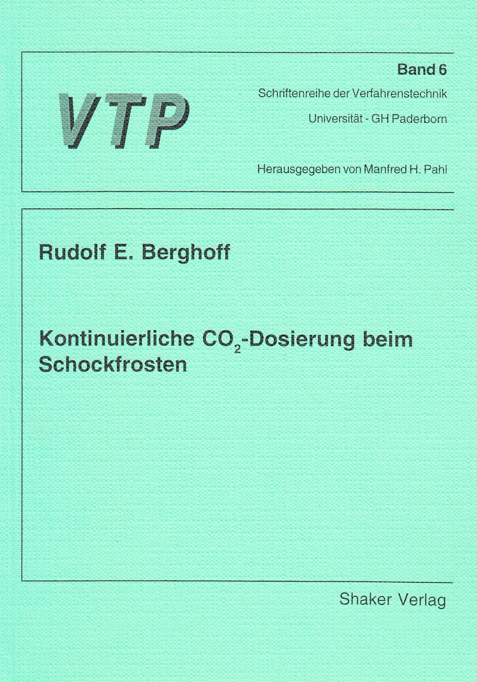 Kontinuierliche CO2-Dosierung beim Schockfrosten