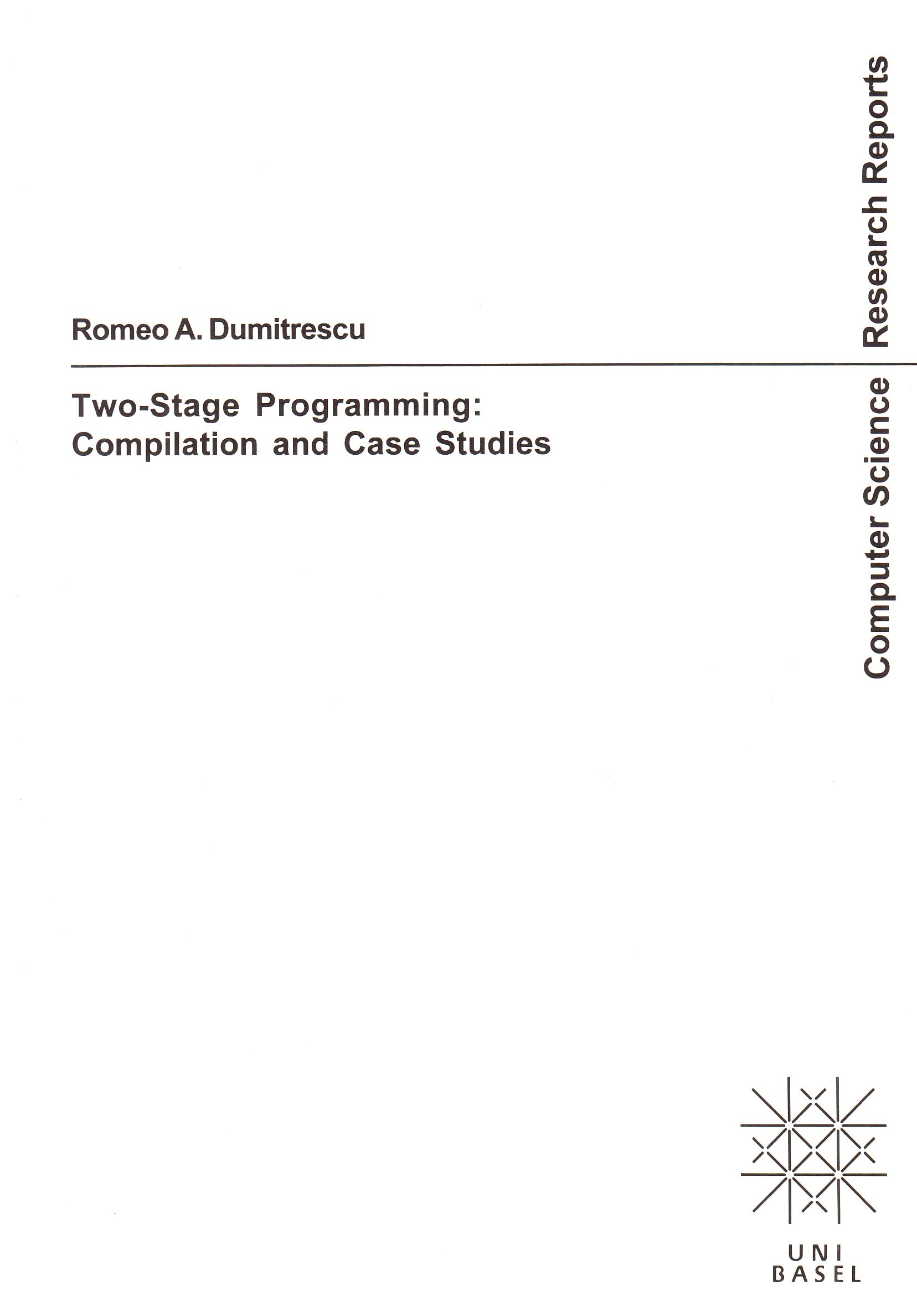 Two-Stage Programming