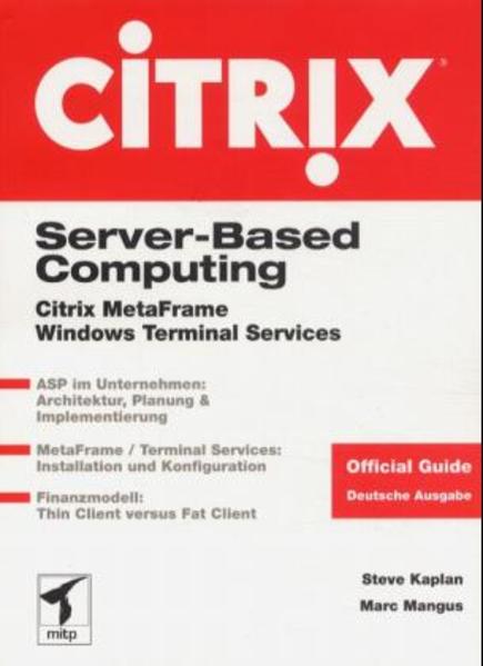 Citrix Server Based Computing