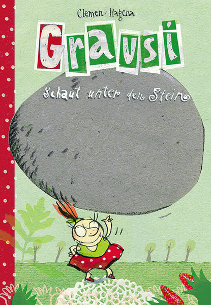 Grausi schaut unter den Stein