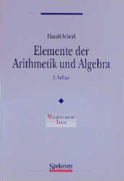 Elemente der Arithmetik und Algebra
